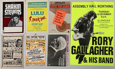 Lot 236 - POSTERS INC RORY GALLAGHER / LED ZEPPELIN AND PINK FLOYD FILMS.