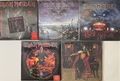 Lot 239 - IRON MAIDEN - LIMITED EDITION LPs