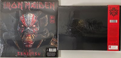 Lot 240 - IRON MAIDEN - SENJUTSU LP & CD BOX SET PACK