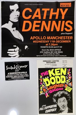 Lot 237 - LARGE POSTER ARCHIVE - 1970S TO 90S CONCERTS AND EVENTS.