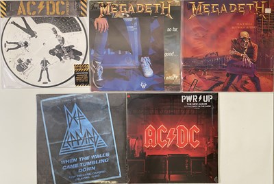 Lot 243 - HEAVY ROCK/ METAL - LPs/ 12" PACK