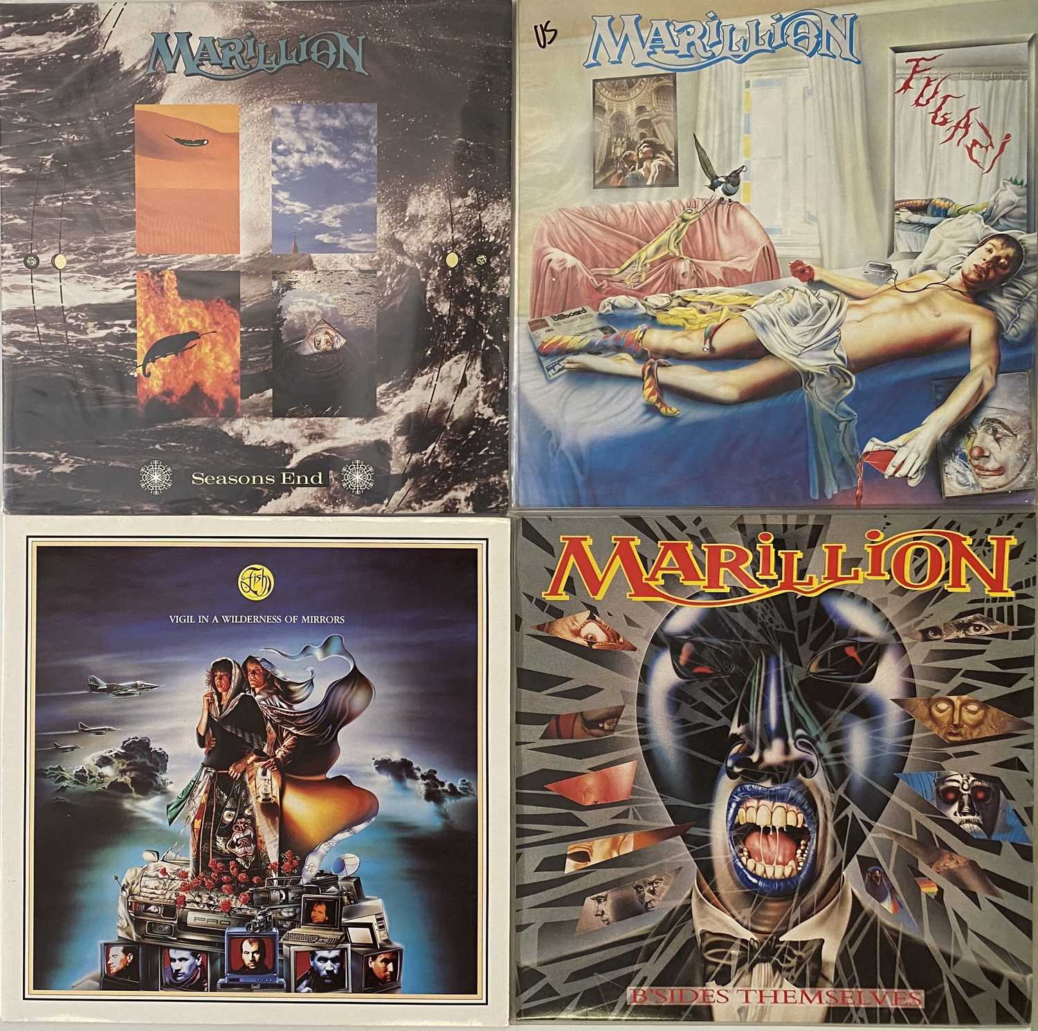 Lot 244 - MARILLION/ FISH - LPs/ 12