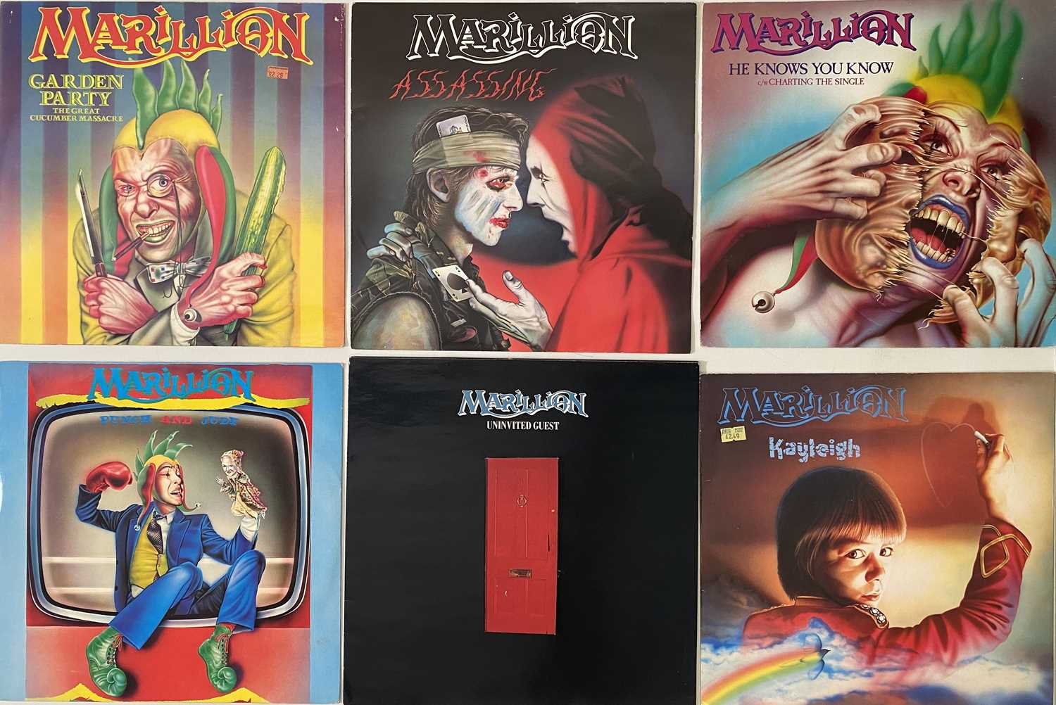 Lot 245 - MARILLION/ FISH - 12