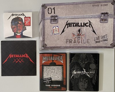 Lot 249 - METALLICA - LP/ 12"/ 7"/ CD/ DVD/ VHS COLLECTION