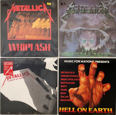 Lot 249 - METALLICA - LP/ 12"/ 7"/ CD/ DVD/ VHS COLLECTION