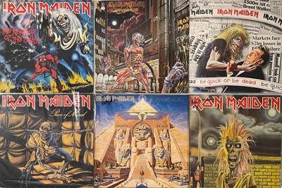 Lot 250 - IRON MAIDEN - EUROPEAN PRESS 12"/ LP PACK