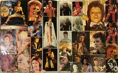 Lot 384 - DAVID BOWIE - PROGRAMMES, SCRAPBOOKS AND POSTER.