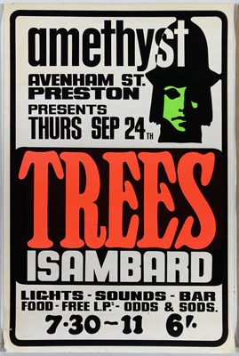 Lot 244 - FAIRPORT CONVENTION / TREES / COMUS POSTERS.