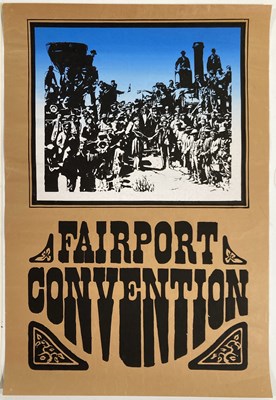 Lot 244 - FAIRPORT CONVENTION / TREES / COMUS POSTERS.