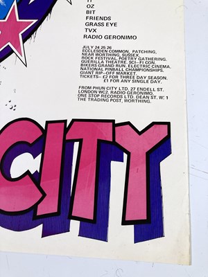 Lot 319 - PHUN CITY ORIGINAL 1970 POSTER.