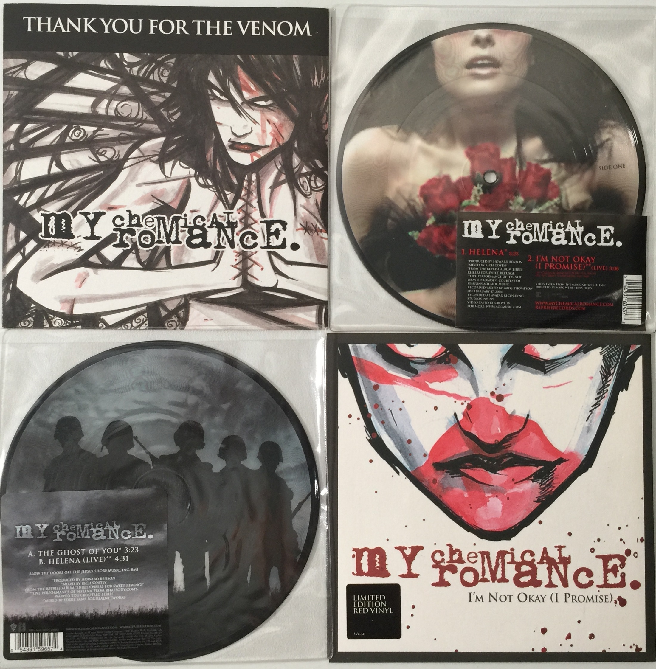 My Chemical Romance/レコード7インチ2005年限定レッド盤 My Chemical Romance/レコード7インチ2005年限定レッド盤 - メルカリ