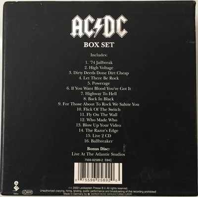 Lot 388 - AC/DC - BOX SET (CD ALBUM SET - 7559 62589-2)