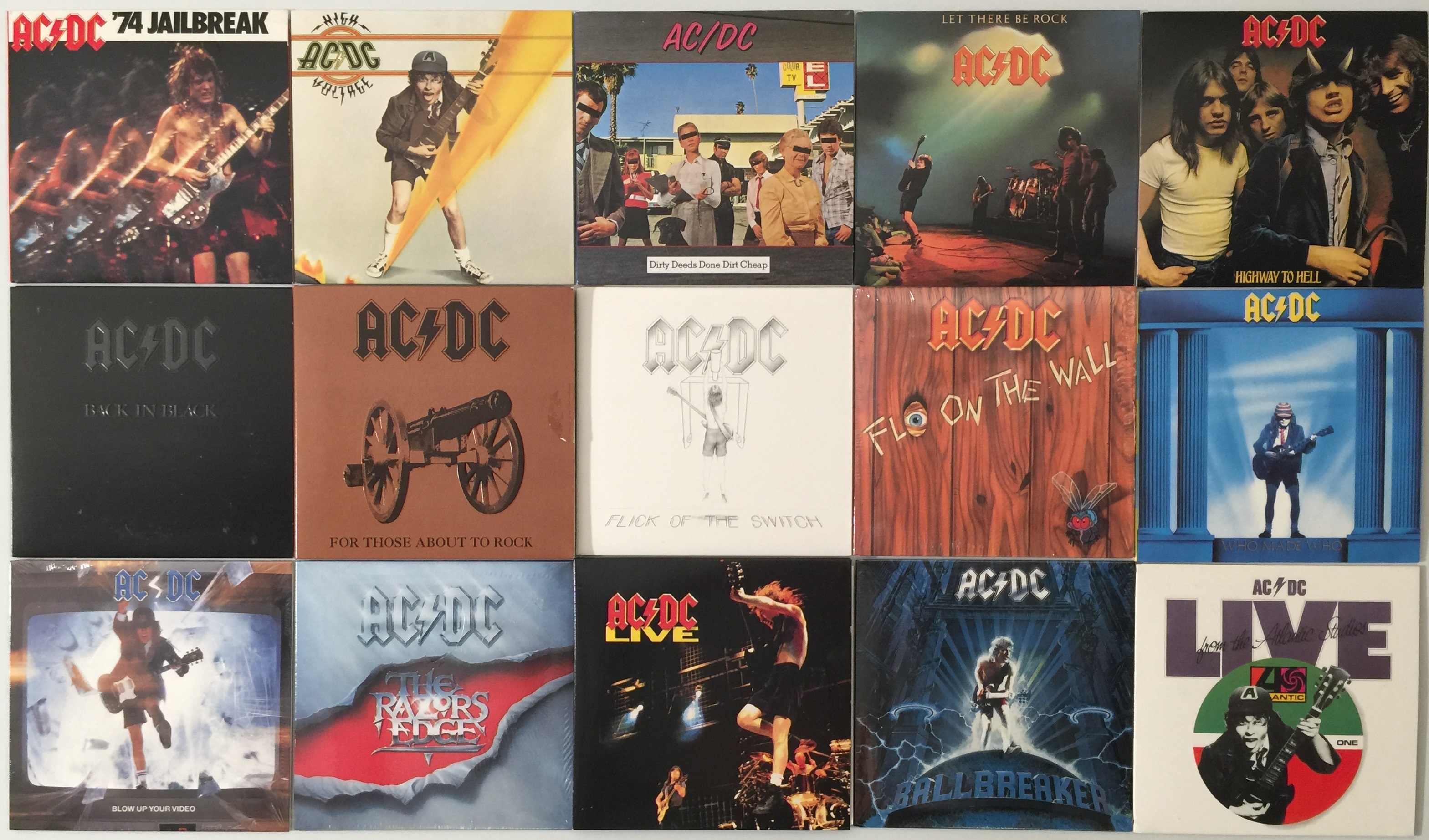 Lot 388 - AC/DC - BOX SET (CD ALBUM SET - 7559
