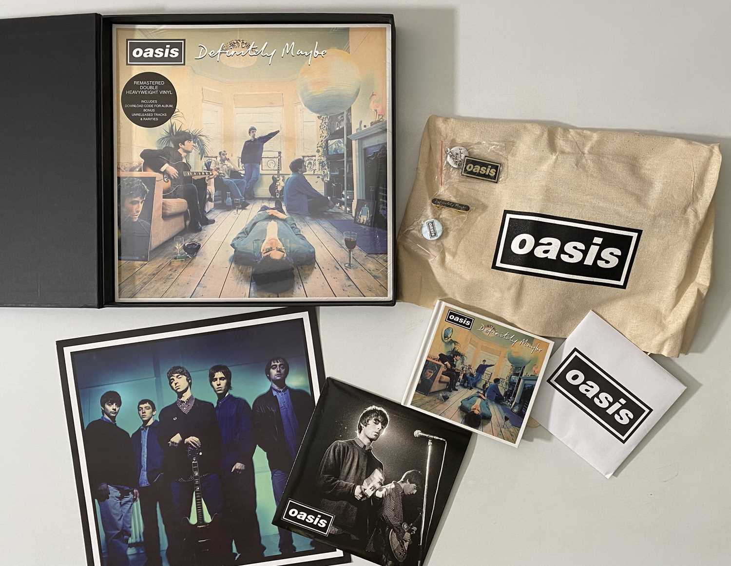 Lot 87 - OASIS - DEFINITELY MAYBE/ DIG OUT YOUR SOUL