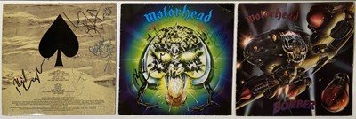 Lot 311 - MOTORHEAD SIGNED LPS.