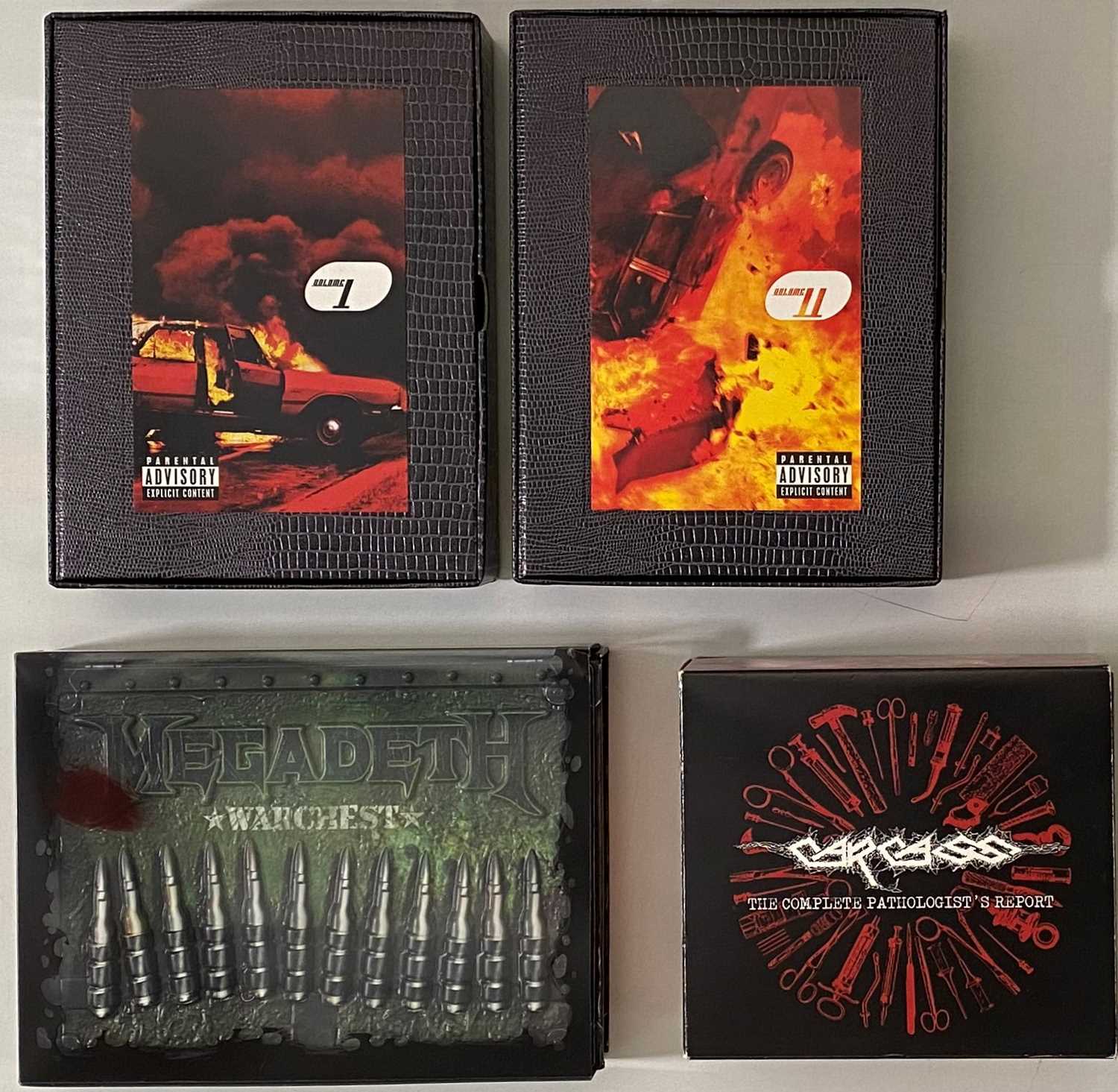 Lot 262 - HEAVY ROCK/ METAL - CD BOX SETS