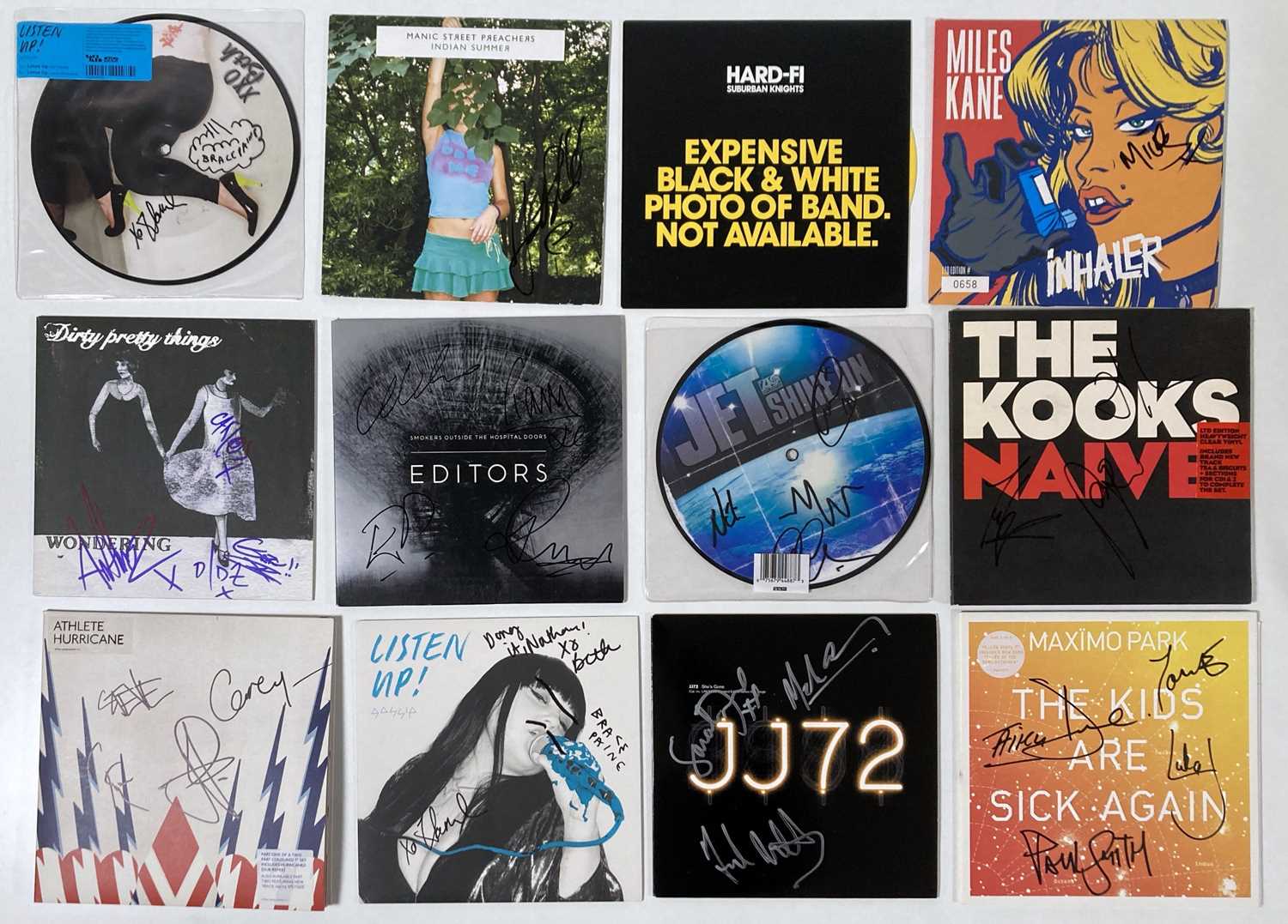 Lot 314 - 00S INDIE SIGNED RECORDS.