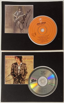 Lot 320 - JEFF BECK - SIGNED CDS.