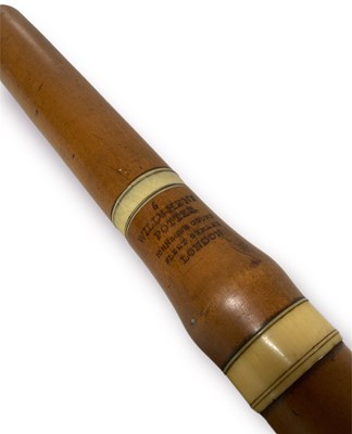 Lot 28 - ANTIQUE FLUTE BY WILLIAM HENRY POTTER.
