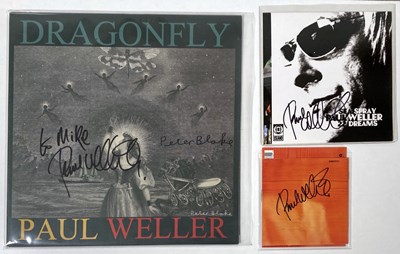 Lot 462 - PAUL WELLER / PETER BLAKE - SIGNED ITEMS.