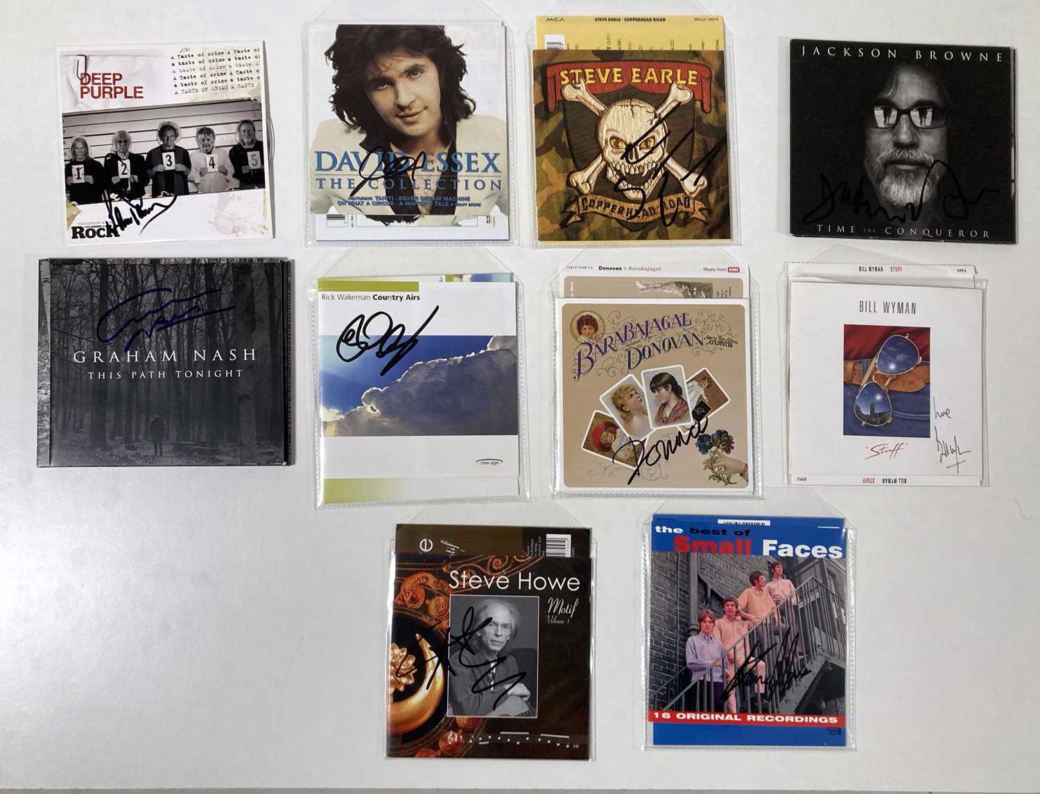 Lot 321 - 1960S AND 1970S ROCK AND POP STAR AUTOGRAPHS.