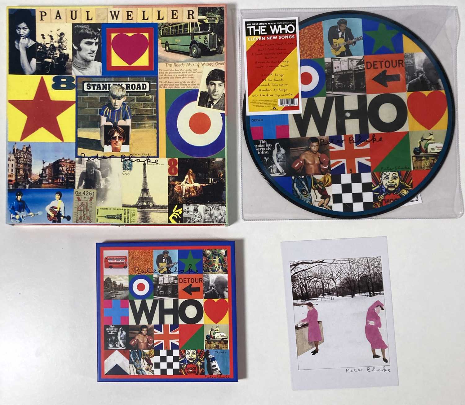 Lot 326 - PETER BLAKE SIGNED ITEMS.