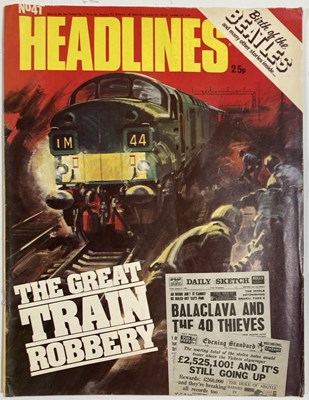 Lot 185 - RONNIE BIGGS / THE GREAT TRAIN ROBBERY - COLLECTION OF RARE EPHEMERA.