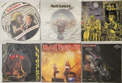 Lot 265 - IRON MAIDEN - 12" / LPs / 7" / SHAPED DISKS COLLECTION