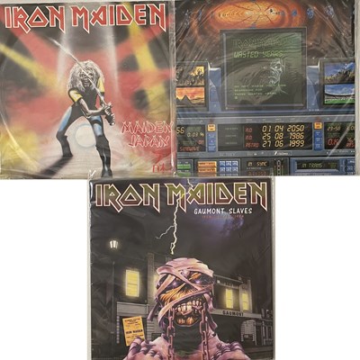 Lot 265 - IRON MAIDEN - 12" / LPs / 7" / SHAPED DISKS COLLECTION