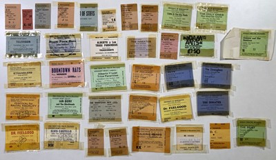 Lot 264 - PUNK / POST PUNK TICKET ARCHIVE 1977 - 1981.