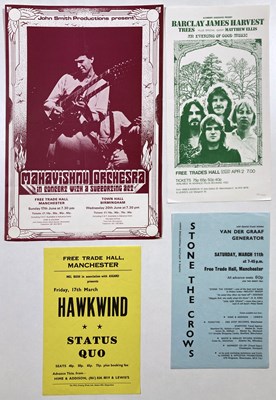 Lot 257 - 1970S CONCERT FLYERS / HANDBILLS.