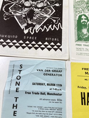 Lot 258 - HAWKWIND CONCERT FLYERS C 1970S.