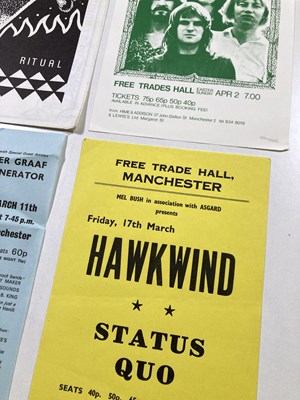 Lot 258 - HAWKWIND CONCERT FLYERS C 1970S.