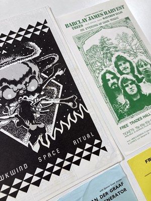 Lot 258 - HAWKWIND CONCERT FLYERS C 1970S.