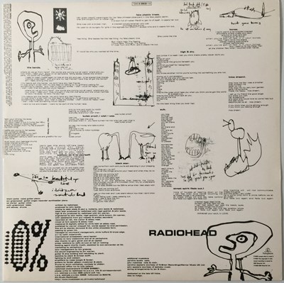 Lot 8 - RADIOHEAD - THE BENDS LP (2ND UK PRESSING - PARLOPHONE PCS 7372)