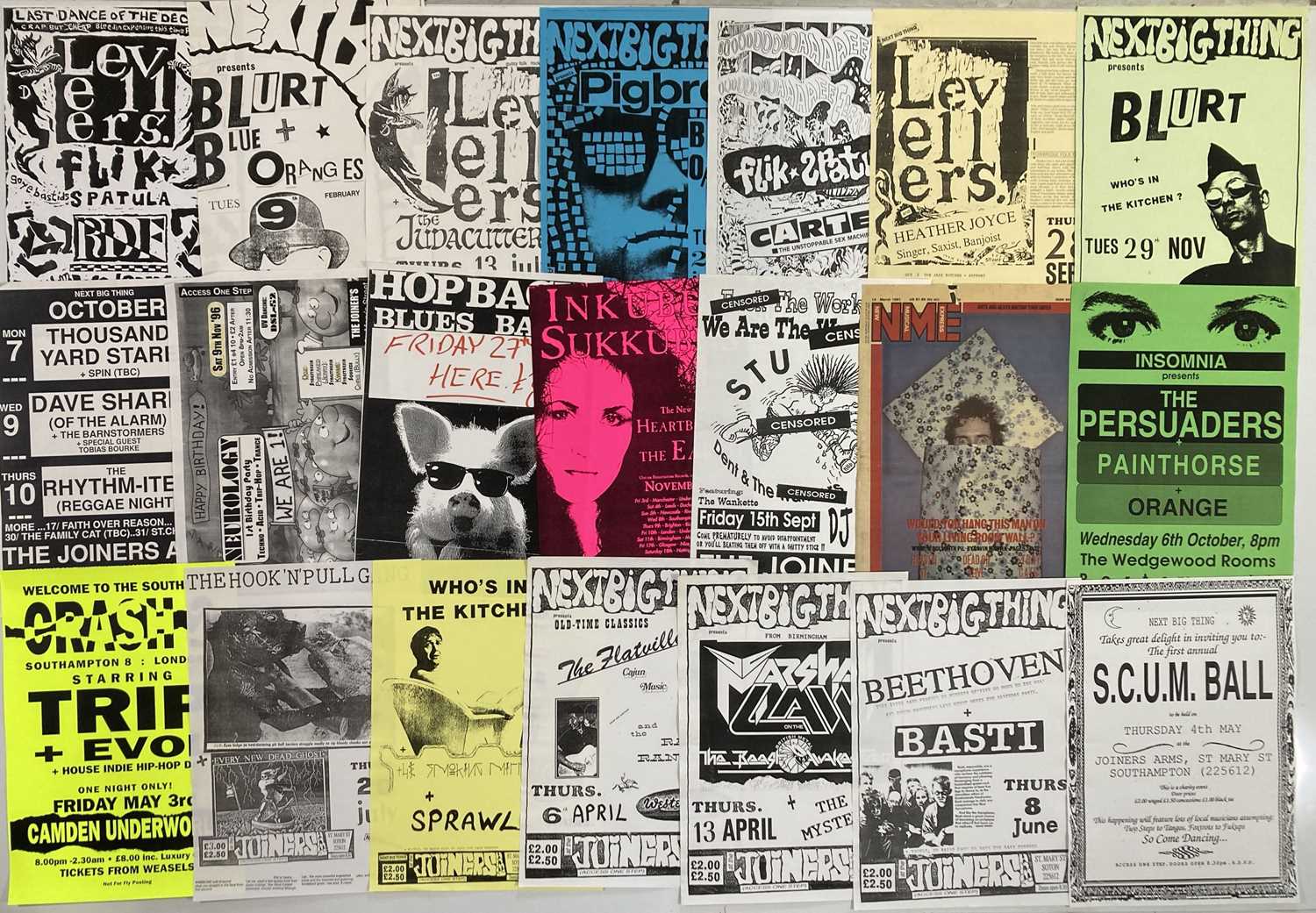 Lot 254 - 1990s/00s CONCERT POSTER ARCHIVE.