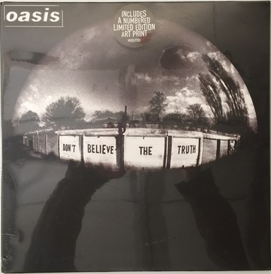 Lot 24 - OASIS - DON'T BELIEVE THE TRUTH LP (ORIGINAL SEALED UK COPY - BIG BROTHER RKIDLP 30X)