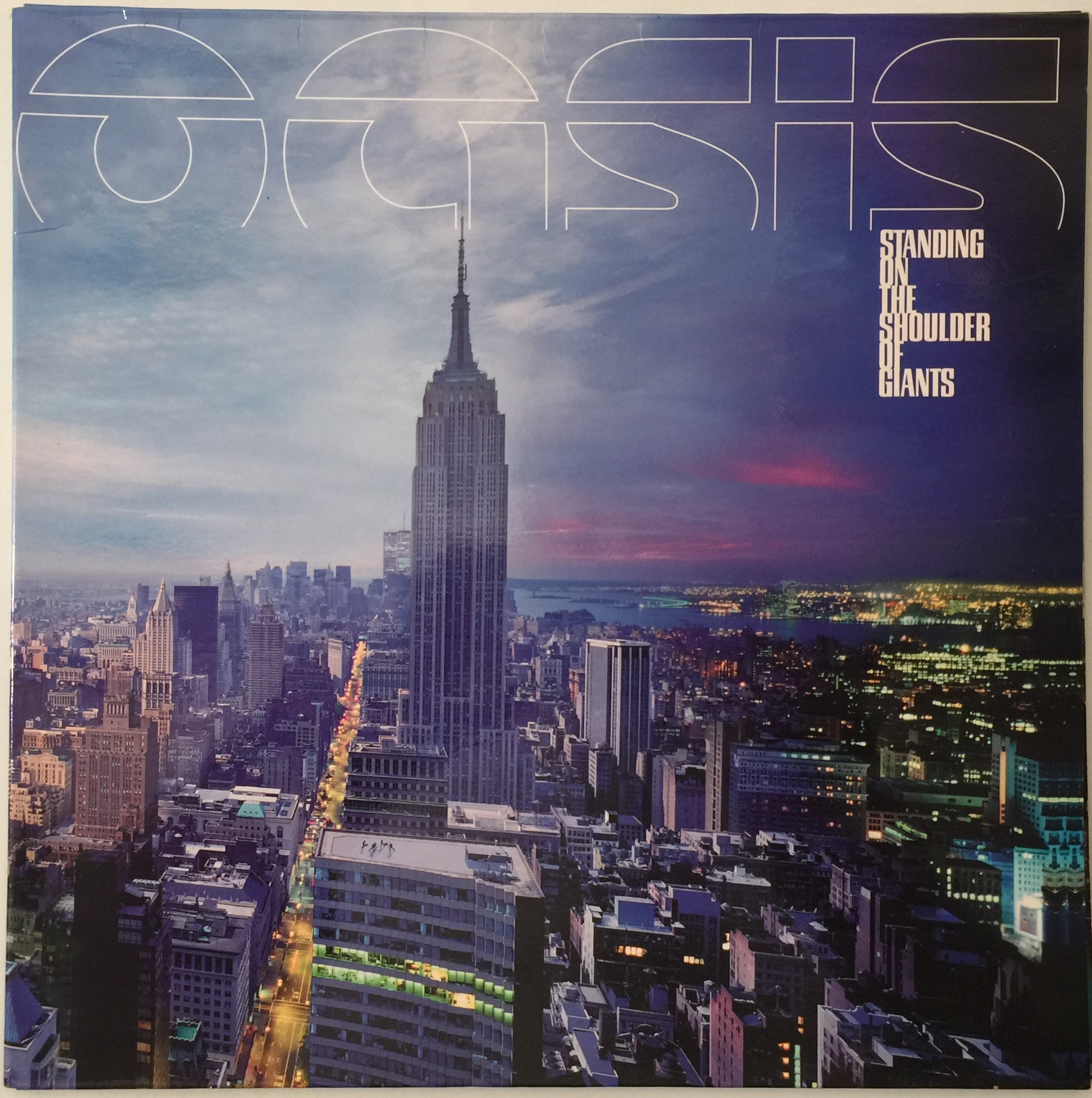 Lot 25 - OASIS - STANDING ON THE SHOULDER OF GIANTS LP