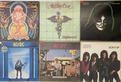 Lot 267 - METAL/HEAVY ROCK - LP COLLECTION