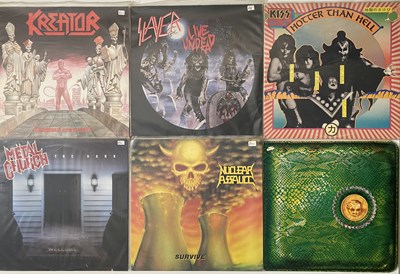 Lot 268 - METAL/HEAVY ROCK - LP COLLECTION.