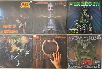 Lot 269 - METAL/HEAVY ROCK - LP COLLECTION.