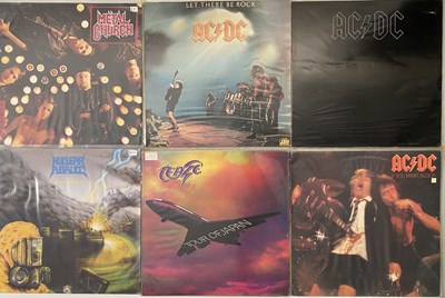 Lot 269 - METAL/HEAVY ROCK - LP COLLECTION.