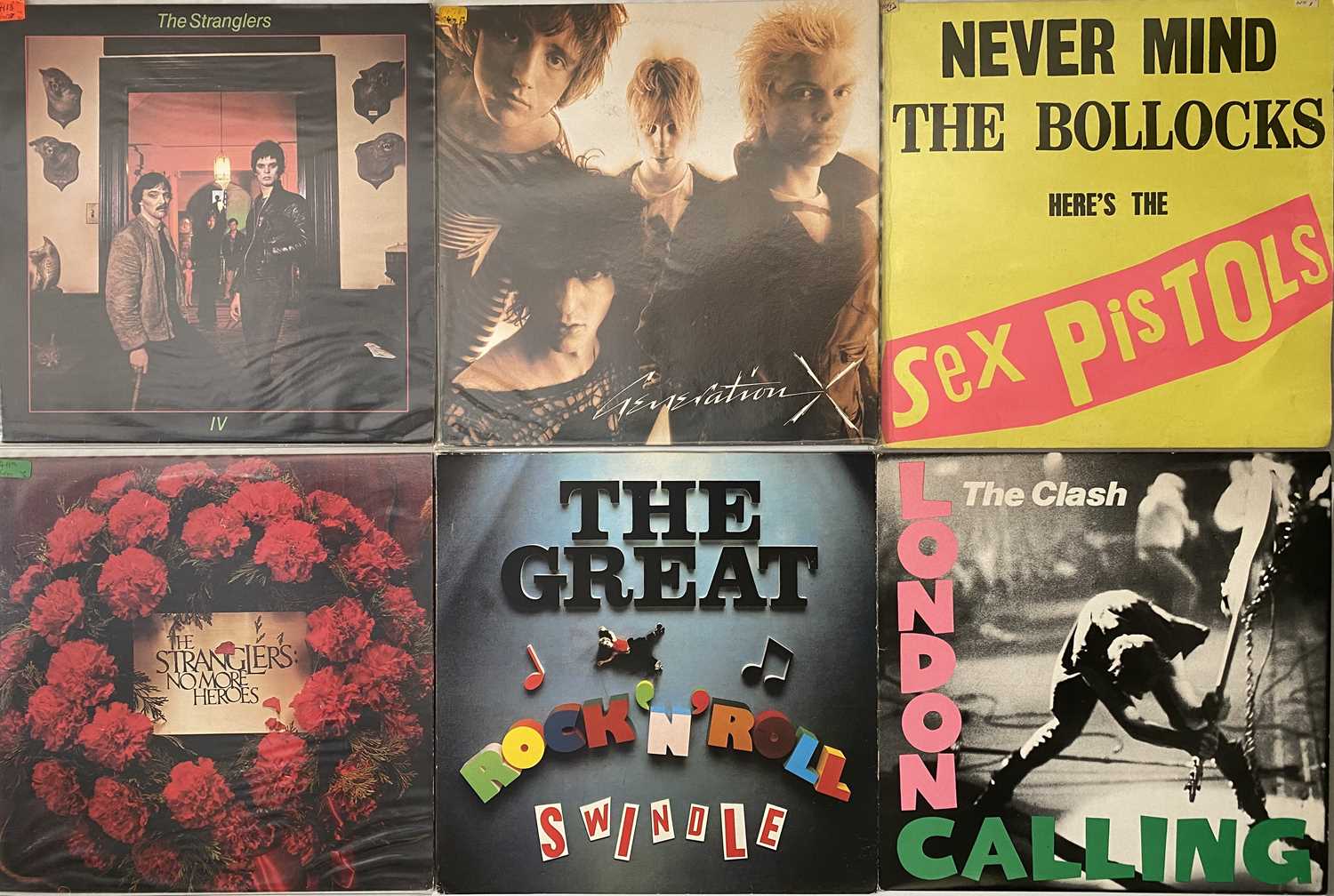 First Punk Wave Lot 149 - CLASSIC PUNK/NEW WAVE/INDIE - LP COLLECTION