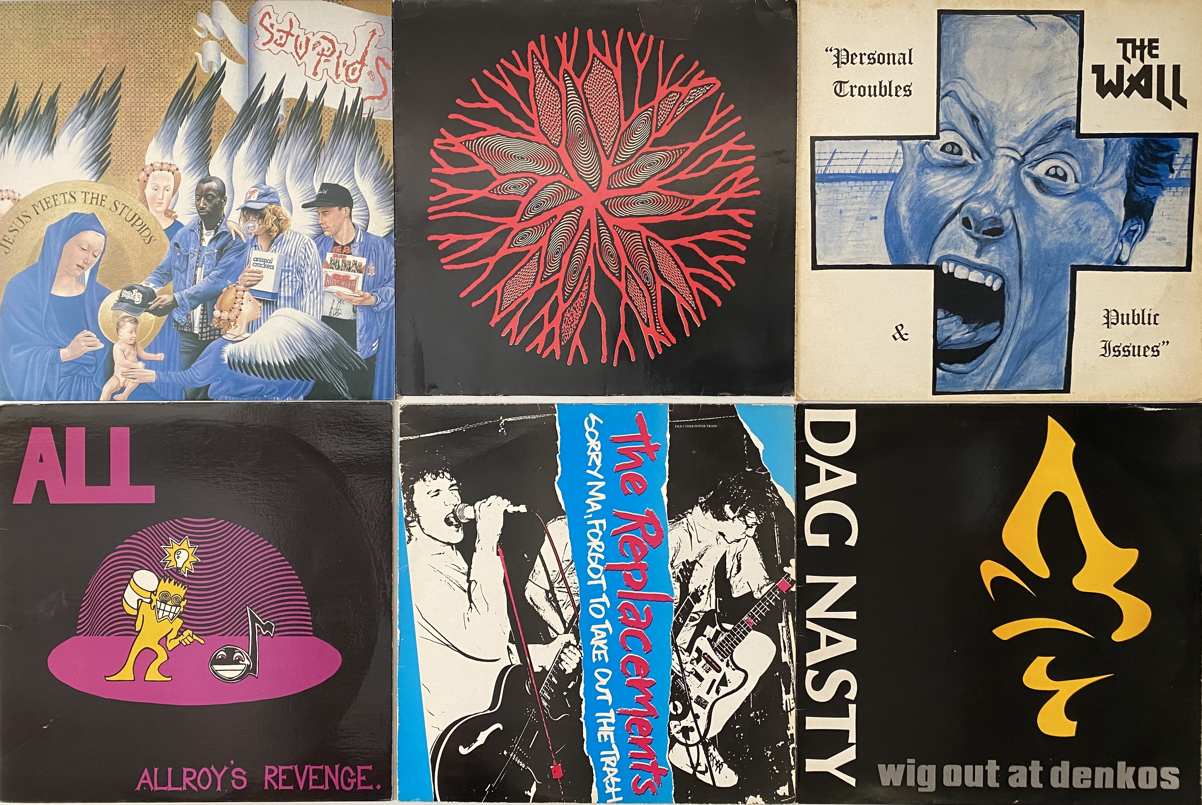Lot 157 - PUNK / HARDCORE / GOTH - LP COLLECTION