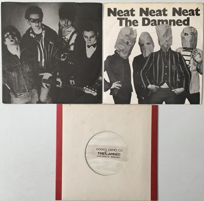 Lot 161 - THE DAMNED - 7" RARITIES