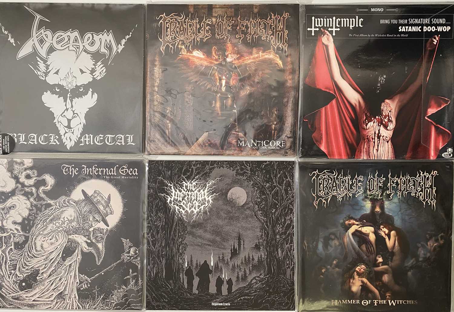 Lot 276 - MODERN METAL - LP COLLECTION