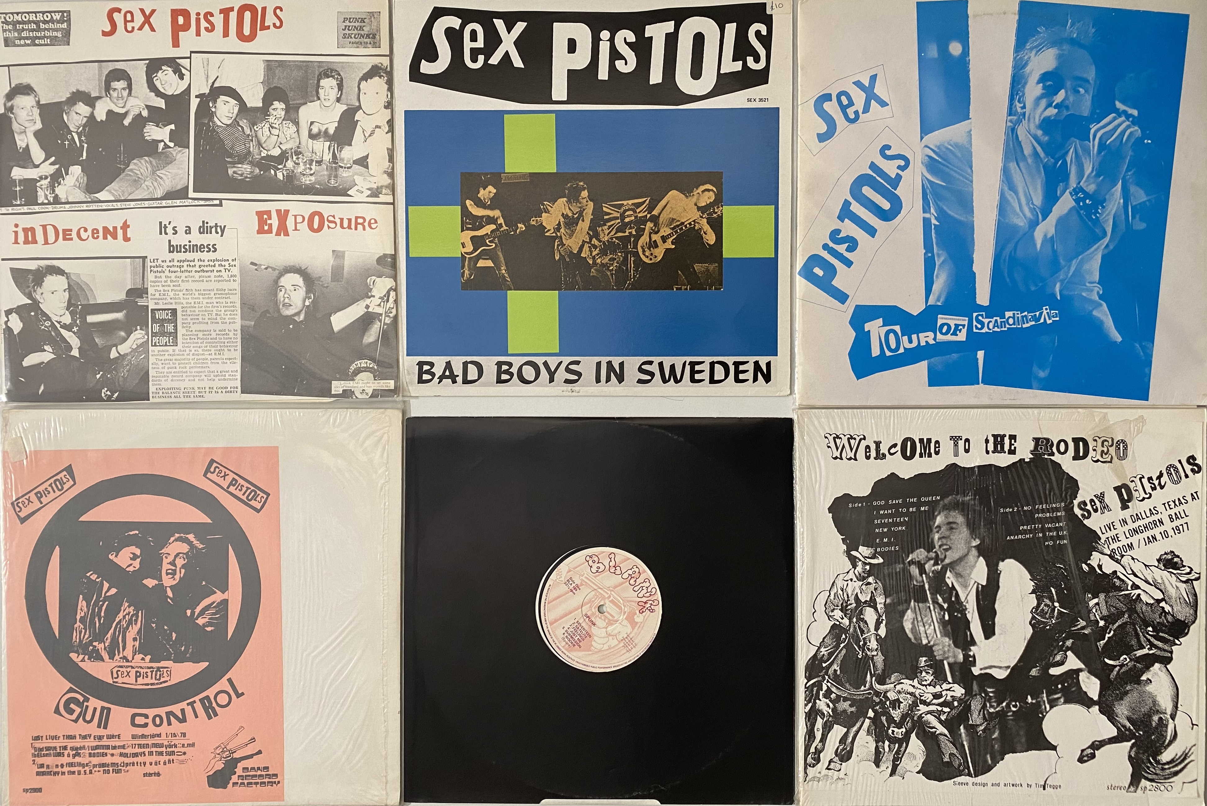 Lot 164 - SEX PISTOLS - PRIVATE LP RARITIES