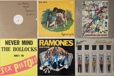 Lot 163 - CLASSIC PUNK/NEW WAVE - LP COLLECTION (WITH 12"/10")