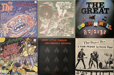 Lot 163 - CLASSIC PUNK/NEW WAVE - LP COLLECTION (WITH 12"/10")