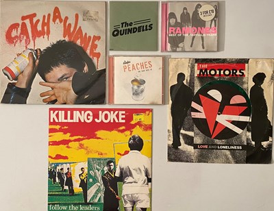 Lot 163 - CLASSIC PUNK/NEW WAVE - LP COLLECTION (WITH 12"/10")